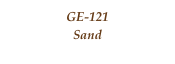 GE-121
Sand